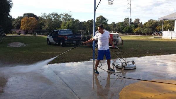 DPI Pressure Washing at Los Caminos Head Start Center in Clearwater