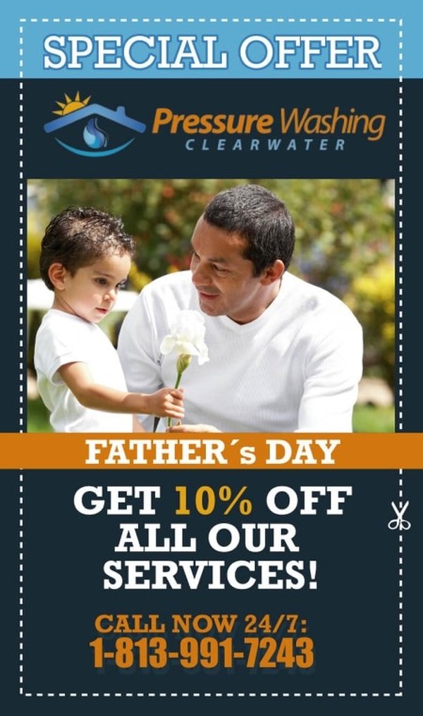 DPI pressure washing father's day special offer