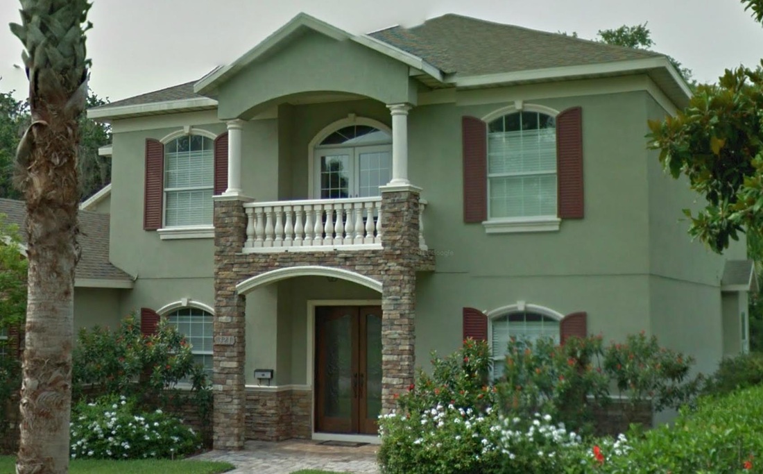 Google maps street view of house