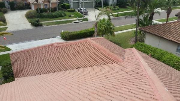 cleaned roof in Tampa Bay by DPI Pressure Washing