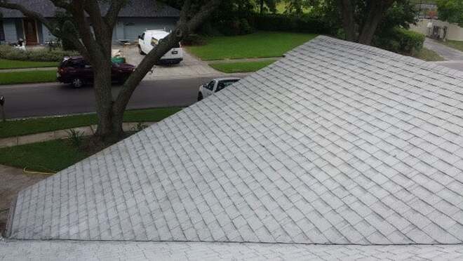 DPI Pressure Washing shingle roof cleaning